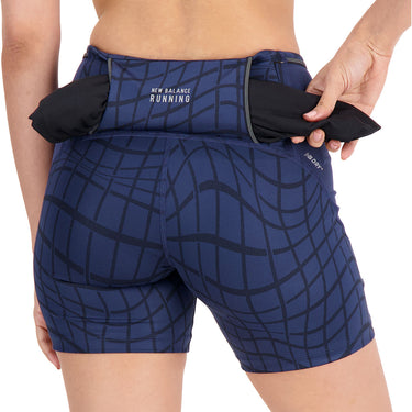New Balance Printed Impact Run Fitted Womens Running Short