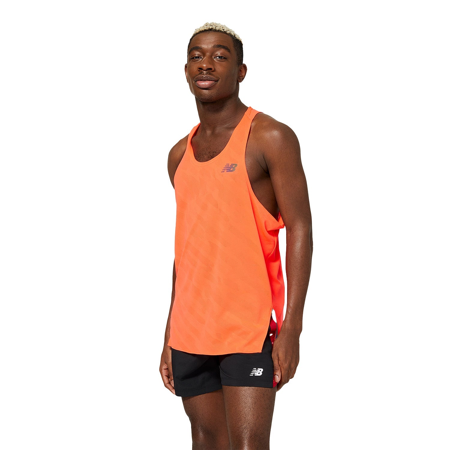 New Balance Q Speed Jacquard Mens Running Singlet – RunningDirect
